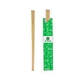 Disposable eco-friendly tensoga bamboo chopsticks, half paper sleeve